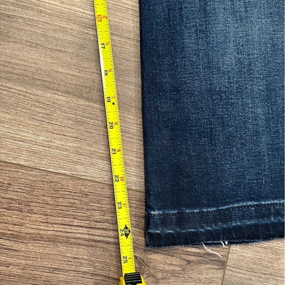 Madewell Cali Demi Boot Patch Pocket Jeans in Dermott Wash Size 28 - Picture 11 of 11